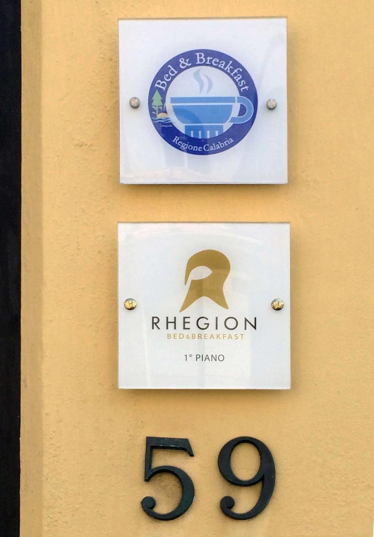 Rhegion B&B Reggio di Calabria Eksteriør billede